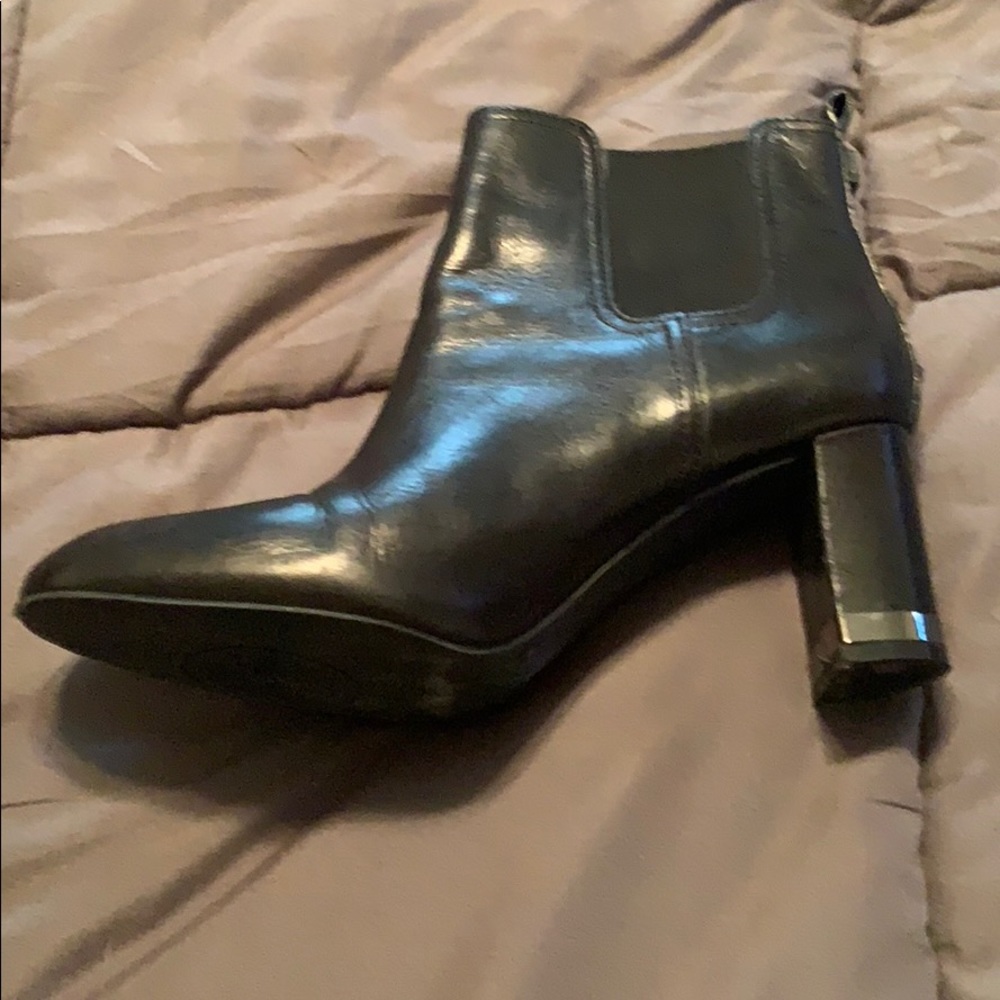 Tory Burch Black Leather Boots